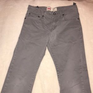 boys grey levi’s jeans *good condit, lightly used*